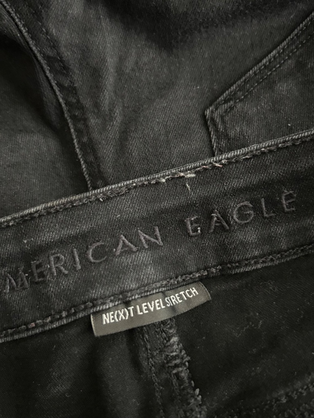 American Eagle Next Level Stretch Womens Black Jegging Jeans Size 6 - Picture 8 of 10
